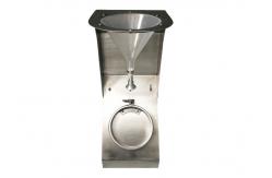 China 150mm Medical Material Tester With PP Funnel Stainless Steel Specimen Holder supplier