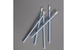 China Dust Free Double Knitted ESD Safe Swabs Mini Microfiber Swabs supplier