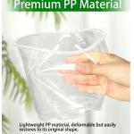 Transparent Phalaenopsis Flower Pot  With Not Coated Finishing for sale