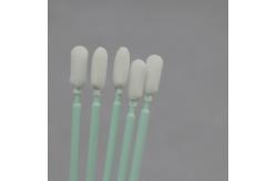 China 165mm Long Handle CLeanroom Swab Open-cell Sponge Head Foam Swab supplier