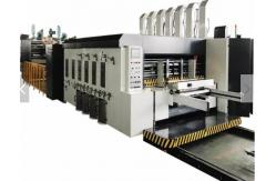 China Flexo Printer Slotter Corrugated Carton Box Machine Die Cutting Gluing supplier