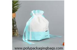 China Nontoxic Gravure Printing Washing Face Towel Drawstring Packaging Bags supplier