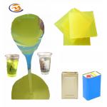 Tough Clear Yellow Polyurethane Liquid Plastic 80 Shore A For Casting Industrial Parts for sale