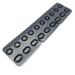 Waterproof Silicone Rubber Keyboard For Bluetooth Music Speaker