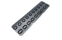 China Waterproof Silicone Rubber Keyboard For Bluetooth Music Speaker supplier
