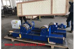 China Bolt Adjustment 60T Pipe Welding Rotator,Pipe Rotator With PU Wheels supplier