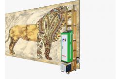 China 5m Width 2880Dpi Direct Wall Printing Machine Robot Intelligent Speed Adjustment supplier