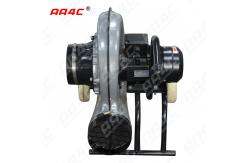 China 8M Vehicle Car Exhaust Extracting System Movable Dolly With Fans Car Gas Sucking supplier
