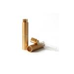 Custom 10ml mini refillable perfume atomiser small pocket gold fragrance spray bottle for sale