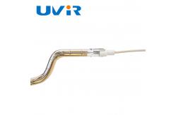 China Customized Special Shape Infrared Heating Tube Lamp Single Element supplier