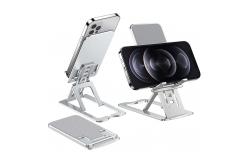 China Universal Adjustbale Folding Desktop Phone Stand Aluminum 2cm thick supplier