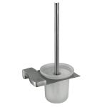 Nickel Stainless Steel Toilet Brush Holders Durable OEM ODM for sale