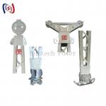 Heavy Duty Inner Suspended Lattice Gin Pole For Transmission Tower Construction for sale