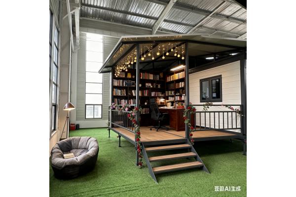 Temporary Housing Solution Collapsible 20ft Container House with Canopy