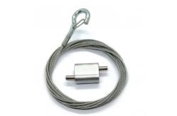 China Lock Grip Small Model Cable 1.5mm Suspension Kit Industrial Fixture Hanging Hardware supplier