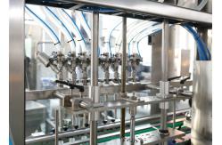 China 500ml Rinsing Filling Capping Machine , Monoblock Liquid Filling Machine Leakage Proof supplier