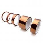Polyimide Material ESD Warning Tape , Anti Static Kapton Tape Width 3-500mm