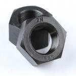ASTM A194 Standard Heavy Hex Nuts Carbon Steel 45K Gr2H Black Oxide Finish for sale
