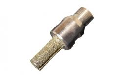 China Electroplated Diamond CNC Tooling Finger Bits For Marble And Soft Stone supplier