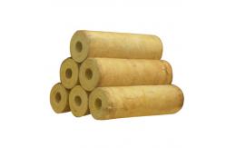 China A1 Grade Rockwool Mineral Wool Rockwool Pipe Insulation Fire Resistant supplier