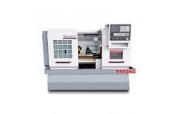China Turning Flat Bed Cnc Lathe Machine Small Size CK6140 750mm 1000mm supplier