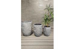 China Customed Fiber Clay Planter Modern Style And Frost Resistance supplier