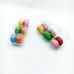Customized food blister packaging macaron /candy/cookie/chocolate plastic  6 pack tray for sale