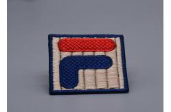 China 3D Said Custom Renewable Yarn Embroidery Patch For Garments supplier