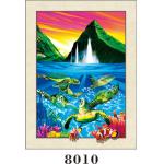 5D Flip Effect Lenticular Printing Picture For Animals And Scenery