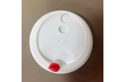China Pp Coffee Plastic Cup Lid For Hot Drink 100% Renewable Resources Durable supplier