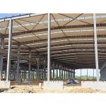 Industrial Pre Engineered Metal Buildings Warehouse Hangar Showroom Supermarket Building for sale