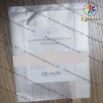 Clear Plastic Cosmetic Packaging Bag For Makeup Cotton for sale