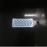 Monochrome 7 Segment LCD Display TN HTN STN FSTN For Water Meter