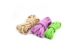 China Leash Glow Diamond Braid Reflective Rope Round For Bag Handle supplier