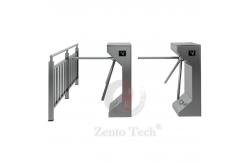 China 304 Stainless Steel Access Control Three Arm Turnstile Gate 0.2s/Person supplier
