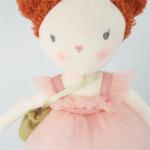 PP Cotton Stuffed Toys Soft Fabric To Create Chinese Suit Girl for sale