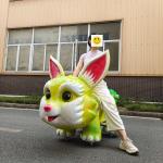 Lifelike Electric Ride on Dinosaur Remote Control Dinosaur Kiddie Ride