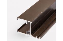 China 6063-T5 Sand Powder Coated Aluminum Extrusions Broken Bridge Aluminium Section supplier