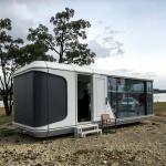 Luxury Modular Retreat Customizable Prefabricated Steel Frame Hospitality Solution For Mall Waterproof Sandwich Panel Design for sale
