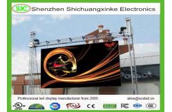 China Light Weight Super Thin Hanging LED Display , Chaming Events Led Screen 500x500 supplier