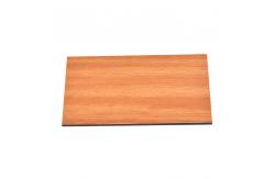 China Lightweight Wooden Aluminum Composite Panel with Easy Processing & Sound Insulation supplier