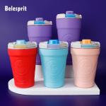 Portable Leak Proof Water Bottles Wide Mouth BPA Free Custom Logo for sale