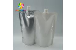 China Leak Proof Squeeze Breeze Food Spout Pouch Packaging Stand Up With Double Zipper supplier