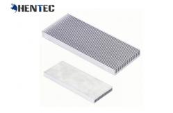 China Silvery Anodized Extruded Aluminium Heatsink Aluminum Radiator Special Packing supplier