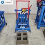 Hollow Paving Brick Making Machine Hydraulic Pressure Brick Machine Construction for sale