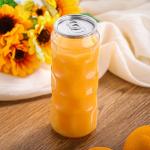 28g Transparent PET Plastic Easy Open Can For Soft Drink Juice Soda
