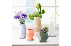 China Nontoxic Silicone Flower Bottle Pot Harmless Multicolor Practical supplier