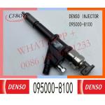 Diesel Common Rail Fuel Injector 095000-8100 VG1096080010 For HOWO Truck