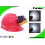 Lightweight Underground Cordless Mining Cap Lamps High Beam Brightness 10000Lux