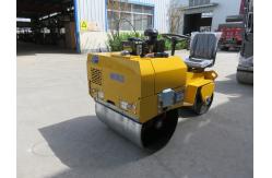 China Tight Structure Vibratory Road Roller Right Steering Double Drum Road Roller supplier